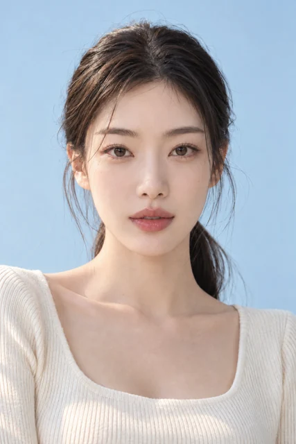 백지안 얼굴 프로필