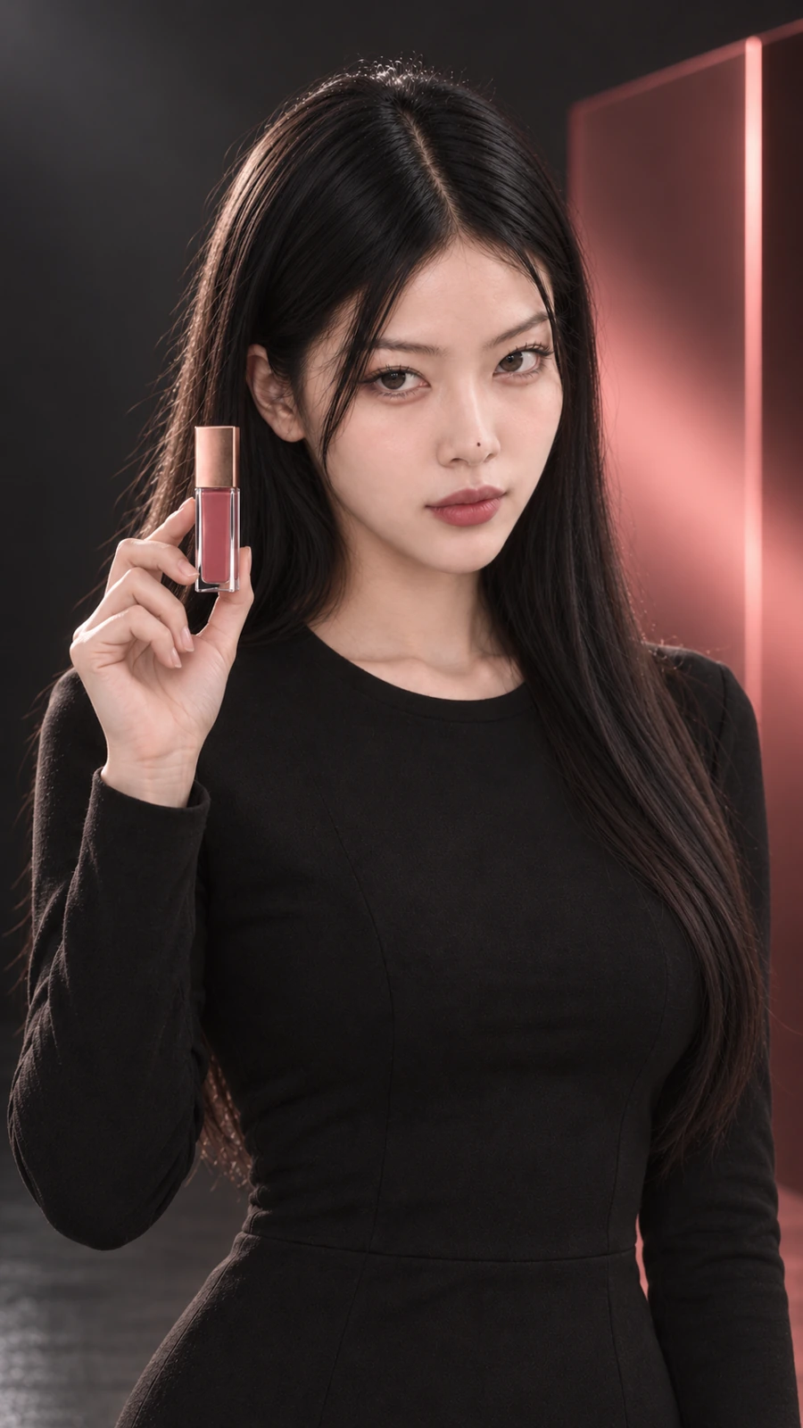 마은비 립 광고 · 제품과 인물